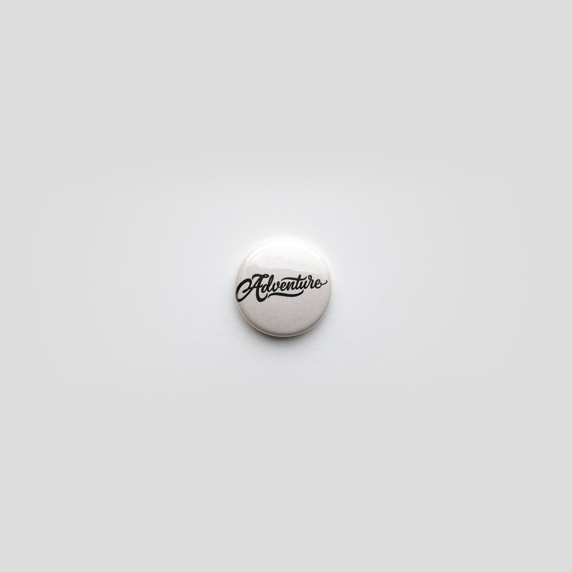 Adventure Pin Badge (Off White)