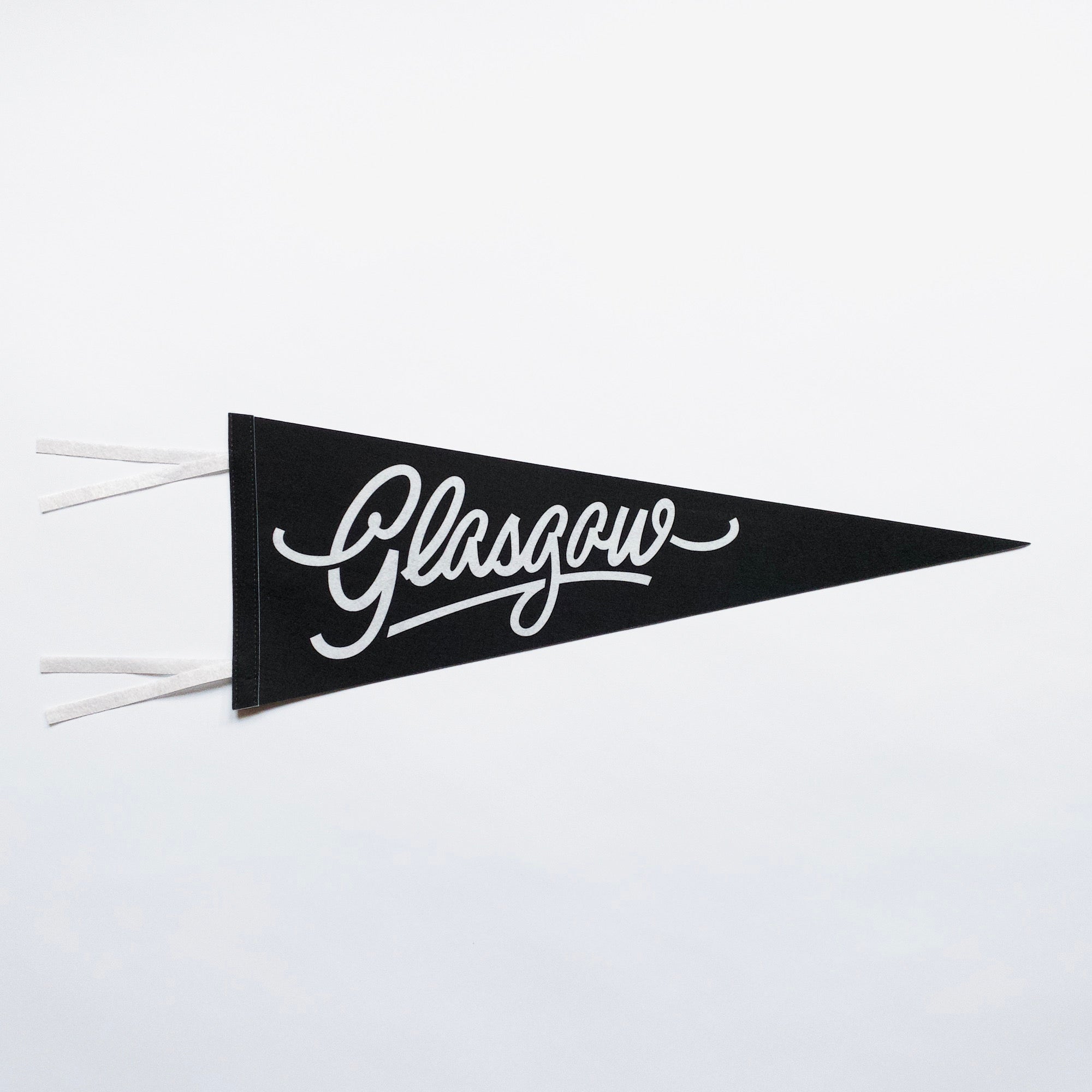 Glasgow Pennant Black & White