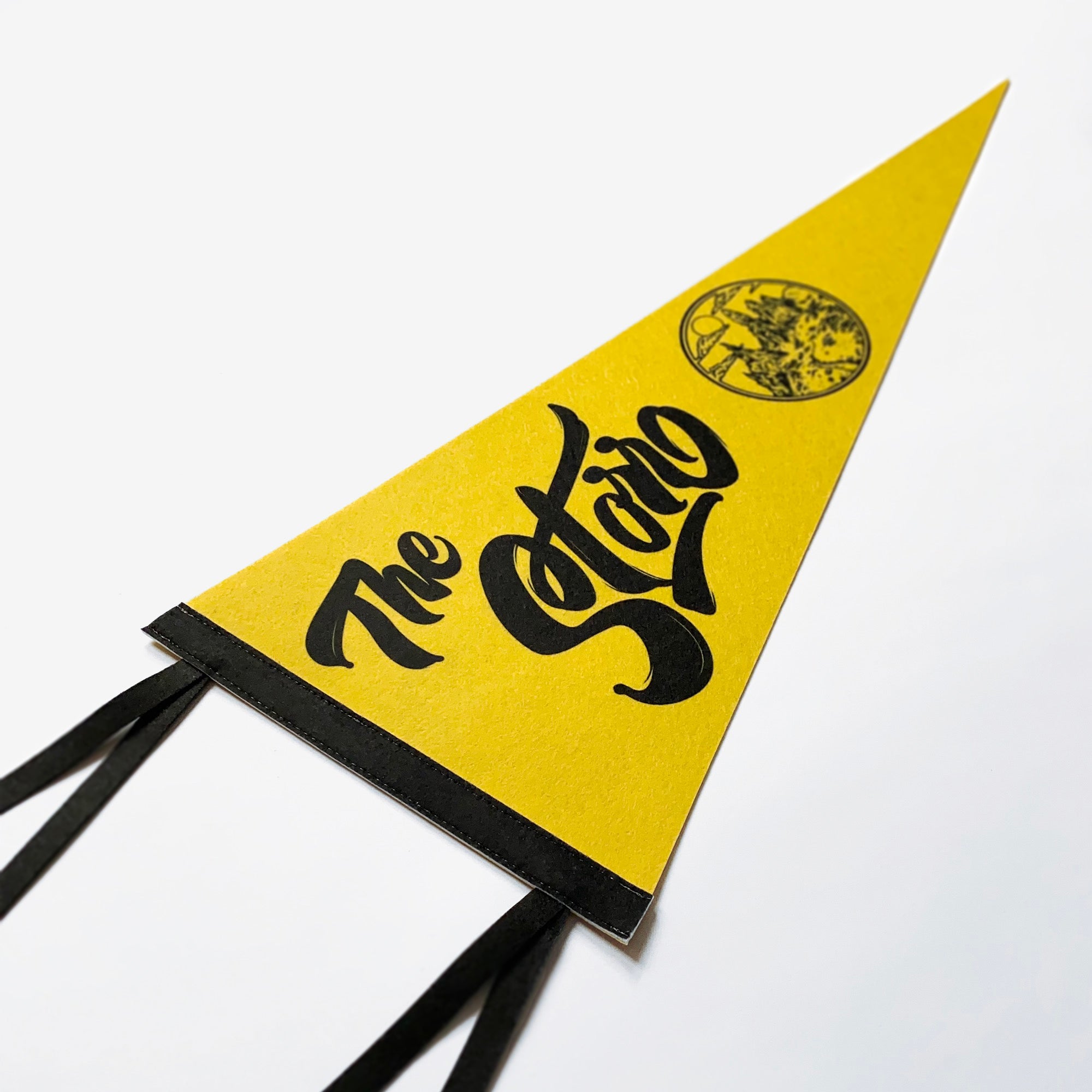 The Storr Pennant Yellow & Black