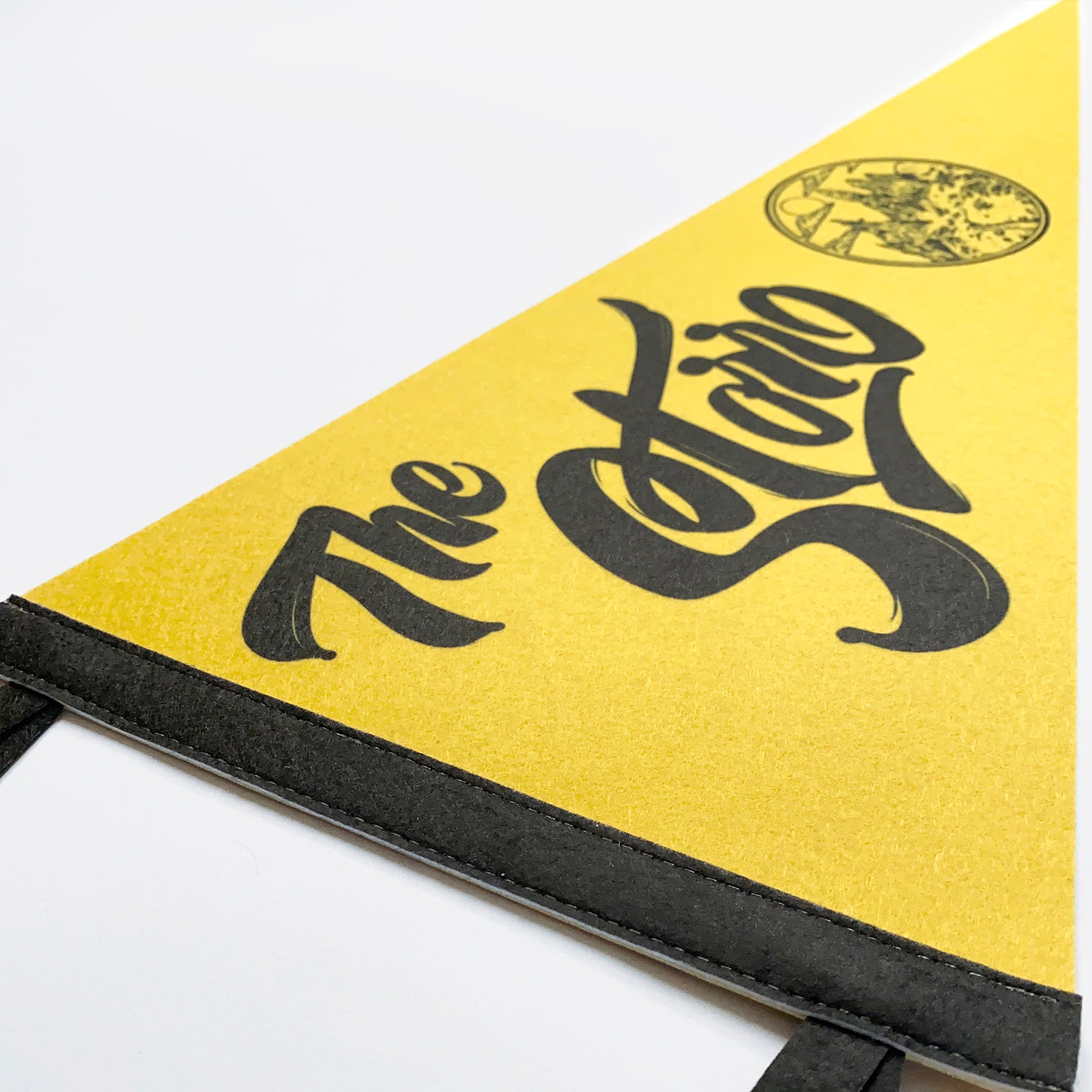 The Storr Pennant Yellow & Black